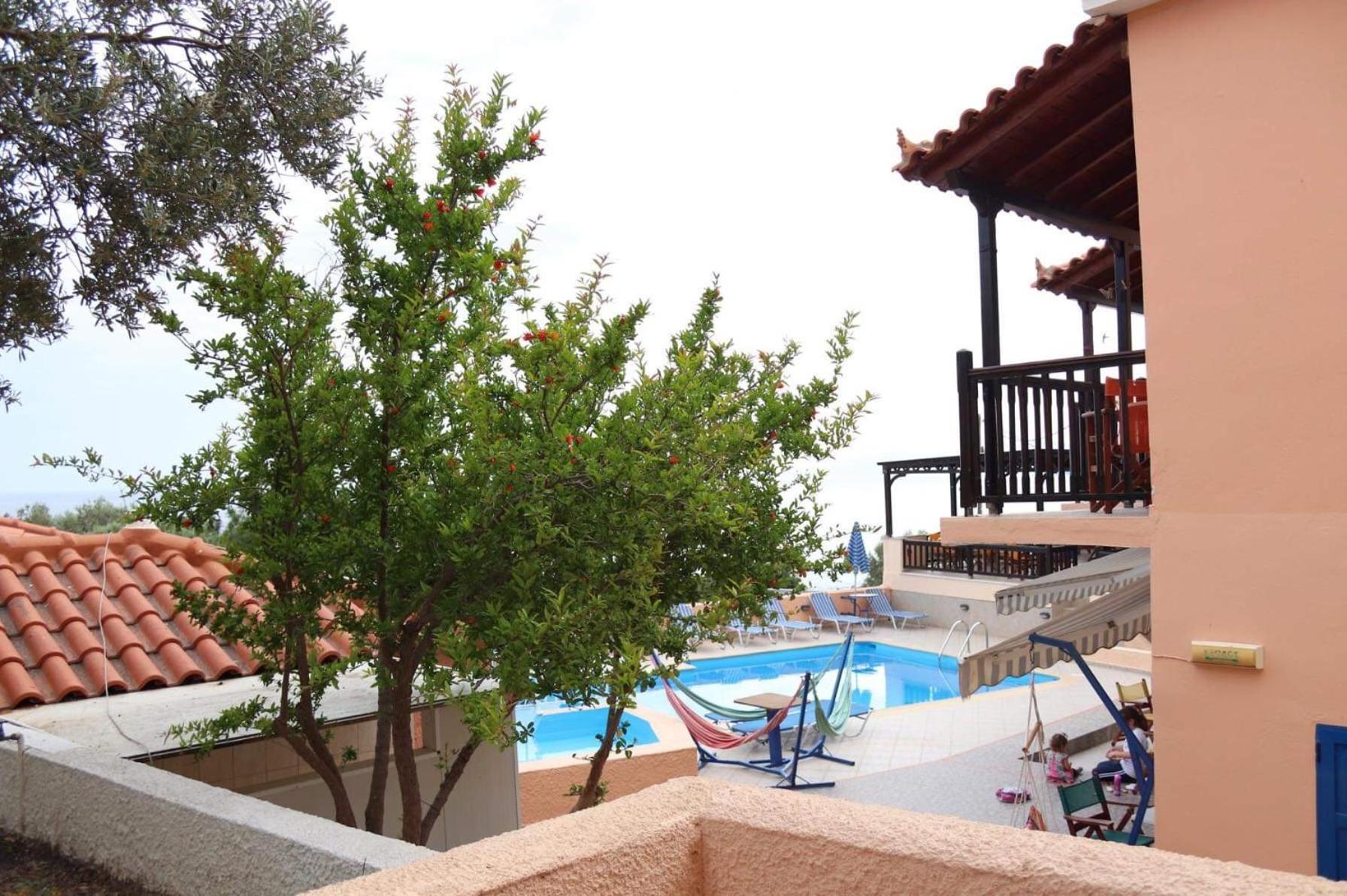 Panorama Apartments Marathokampos Luaran gambar
